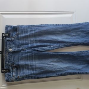 American eagle flare or boot leg jeans